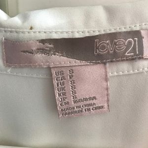 Forever21 long sleeve button up